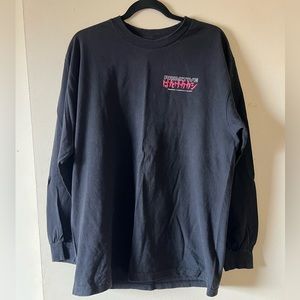 Primitive x Naruto shippuden long sleeve size L black